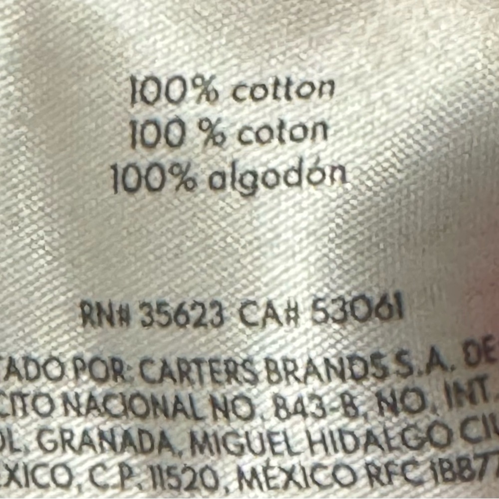 Carter's Navy Shark Pattern Romper - Picture 8 of 13